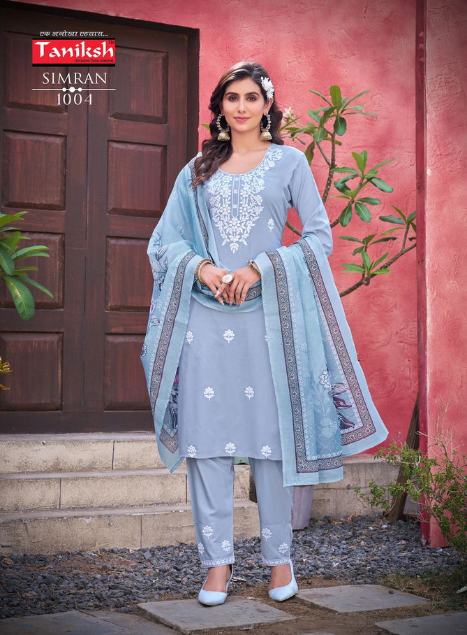 Simran Vol 1 By Taniksh Rayon Designer Kurti With Bottom Dupatta Wholesale Online
